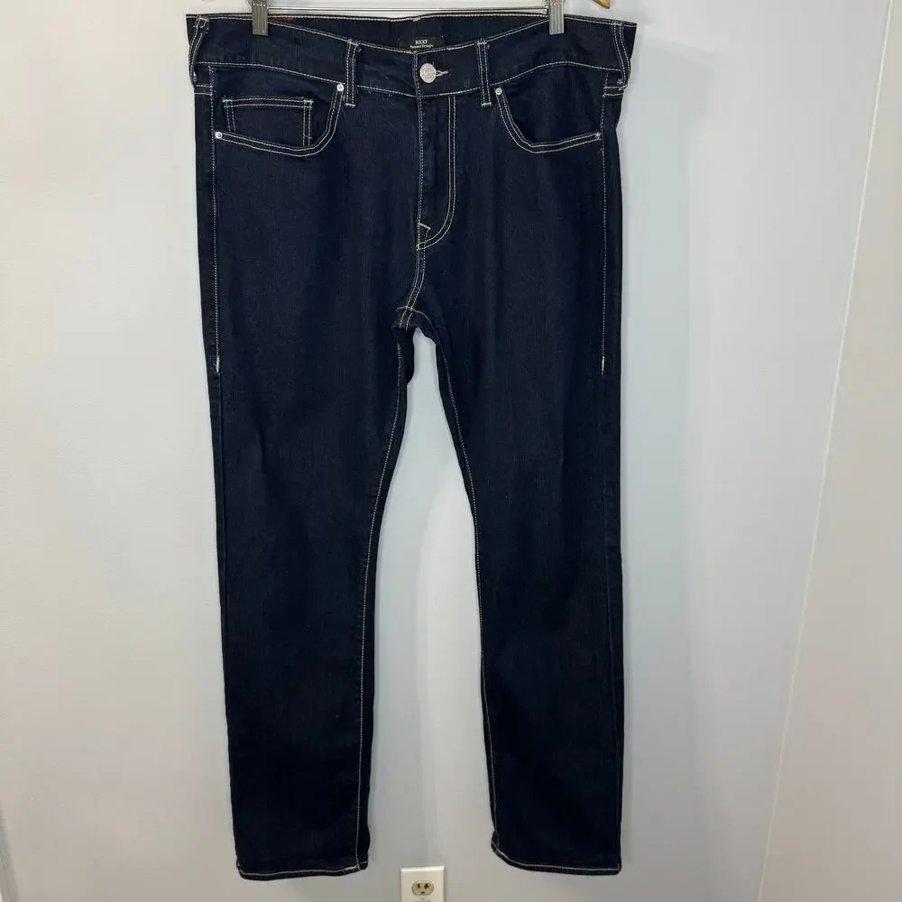 True Religion Ricky SN Relaxed Straight Jean Stitched Stretch Men's 36